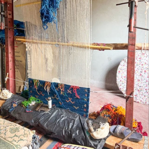 Tapis berbère authentique fait main : collection marocain