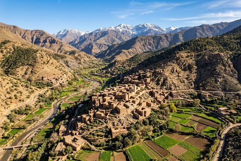 Où sont fabriqués les tapis berbères marocains ?