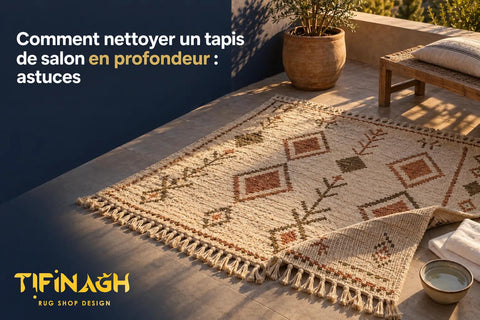 Comment nettoyer un tapis de salon en profondeur : astuces