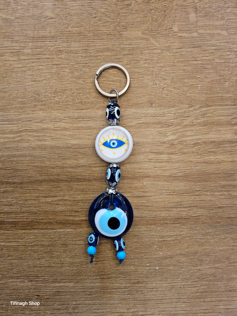 Porte-clé œil turc nazar 🧿 12 modèles