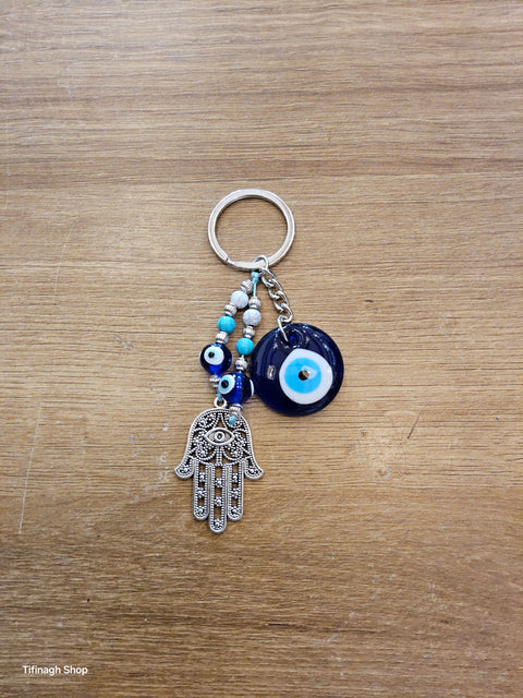 Porte-clé œil turc nazar 🧿 12 modèles