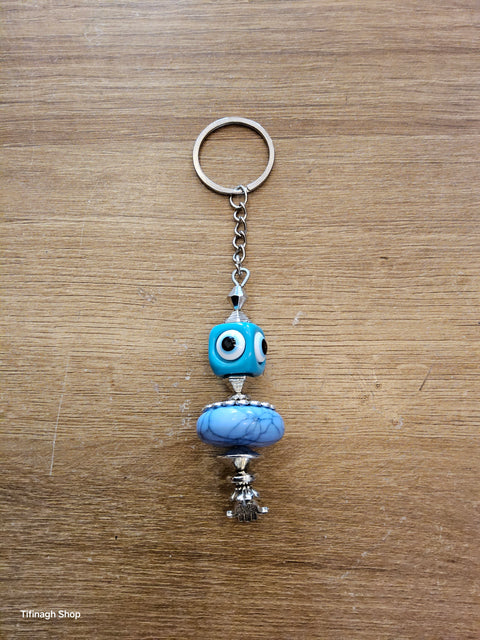 Porte-clé œil turc nazar 🧿 12 modèles