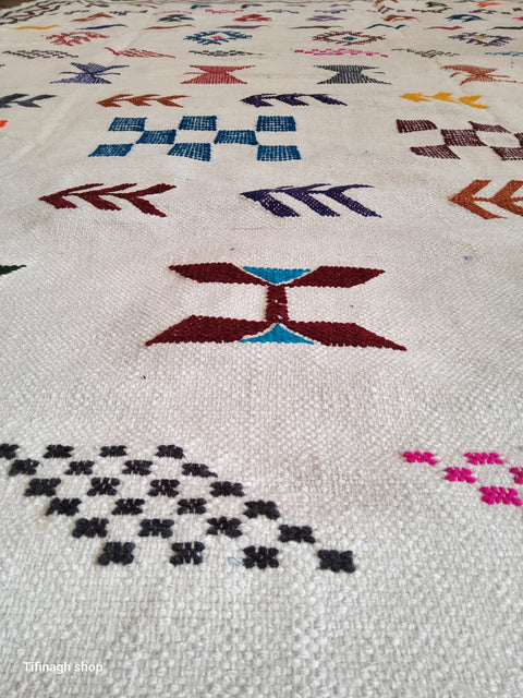 Tapis berbère - Kilim de Taznakht velours 2.83m x1.90m