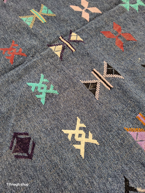 Tapis berbère - Kilim de Taznakht velours 2.48m x1.54m