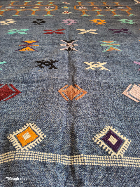 Tapis berbère - Kilim de Taznakht velours 2.48m x1.54m