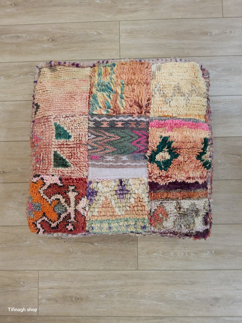 Pouf vintage patchwork