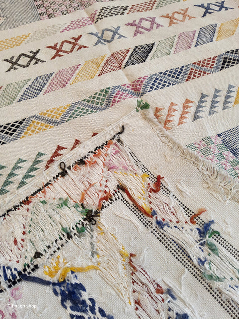 Tapis berbère - Kilim de Taznakht Sabra 1.45m x 0.95m