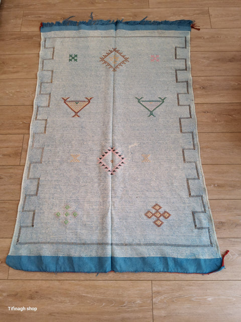 Tapis berbère - Kilim de Taznakht Sabra 1.45m x 0.93m