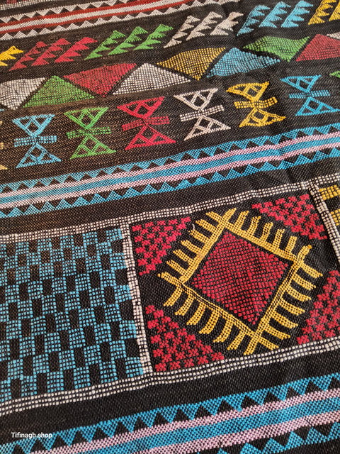 Tapis berbère - Kilim de Taznakht Sabra 1.45m x 0.98m