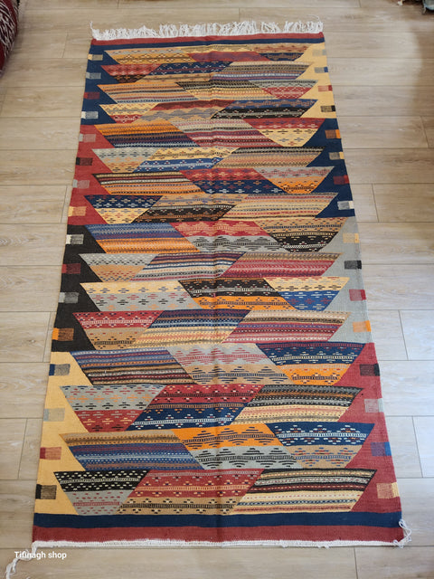 Tapis berbère - Kilim de Taznakht 2.12m x 1.10m