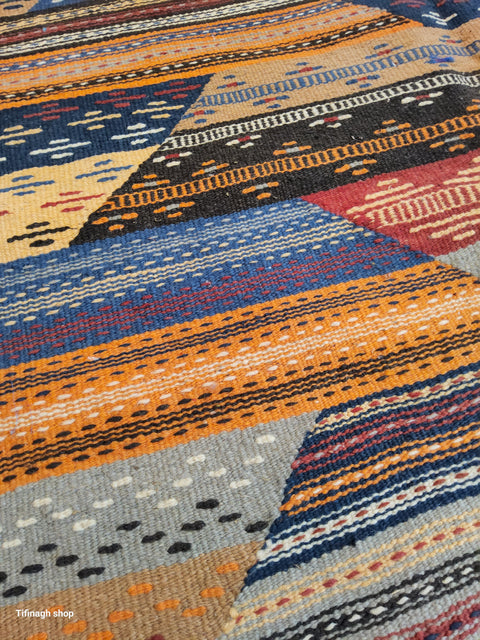 Tapis berbère - Kilim de Taznakht 2.12m x 1.10m