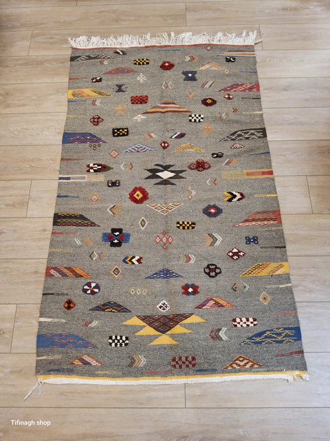 Tapis berbère - Kilim de Taznakht 1.60 m x 0.97 m