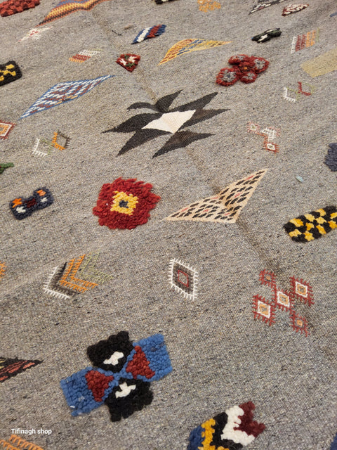 Tapis berbère - Kilim de Taznakht 1.60 m x 0.97 m