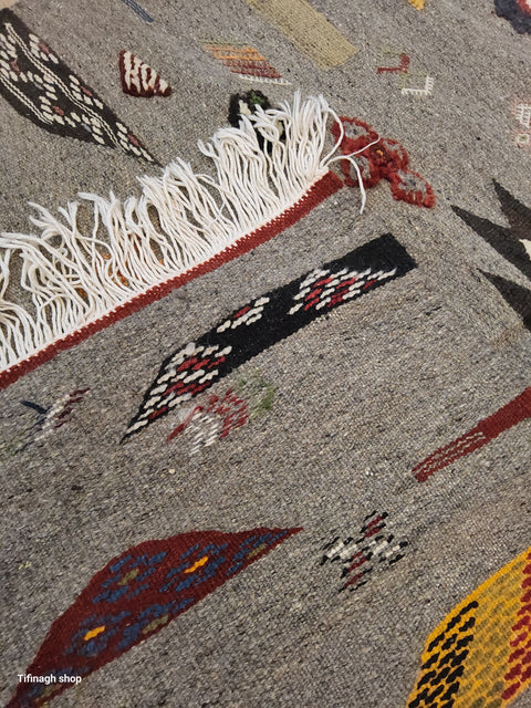 Tapis berbère - Kilim de Taznakht 1.60 m x 0.97 m