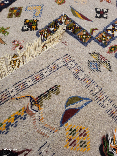 Tapis berbère - Kilim de Taznakht 1.63m x 1.10m
