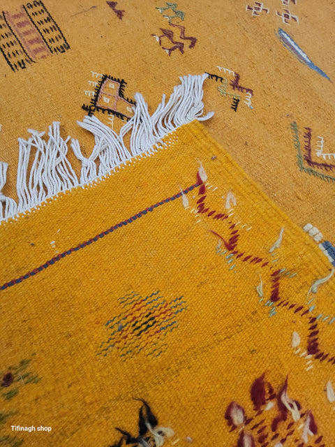 Tapis berbère - Kilim de Taznakht 1.85m x 1.08m