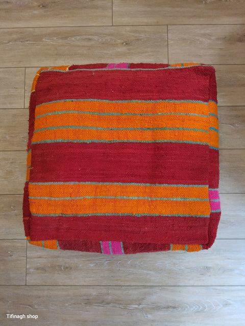 Pouf kilim vintage