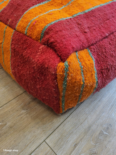 Pouf kilim vintage