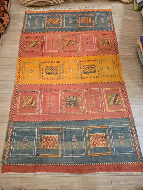 Tapis berbère - Kilim de Taznakht 2.35m x 1.42m