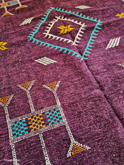 Tapis berbère - Kilim de Taznakht velours 1.46m x 0.97m