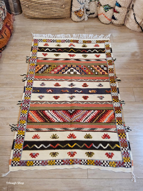 Tapis berbère - Kilim de Taznakht 1.63m x 1.07m