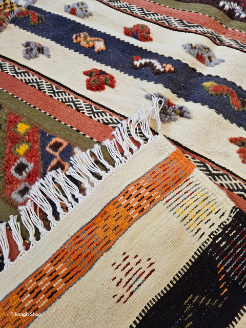 Tapis berbère - Kilim de Taznakht 1.63m x 1.07m