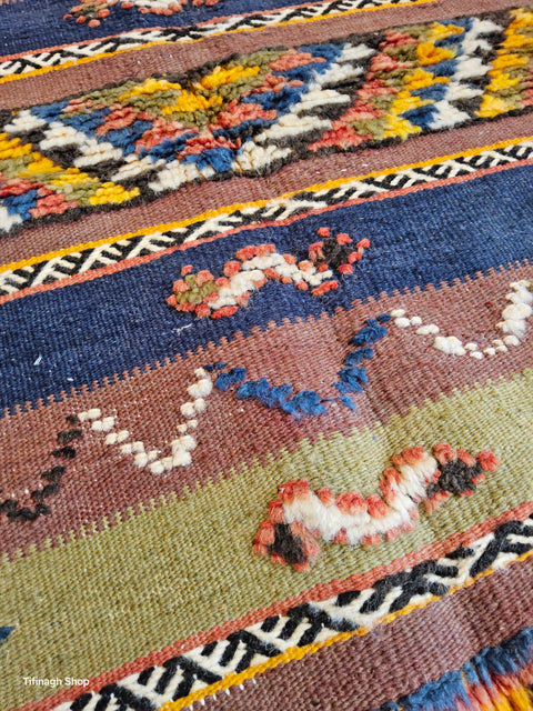 Tapis berbère - Kilim de Taznakht 1.72m x 1.13m