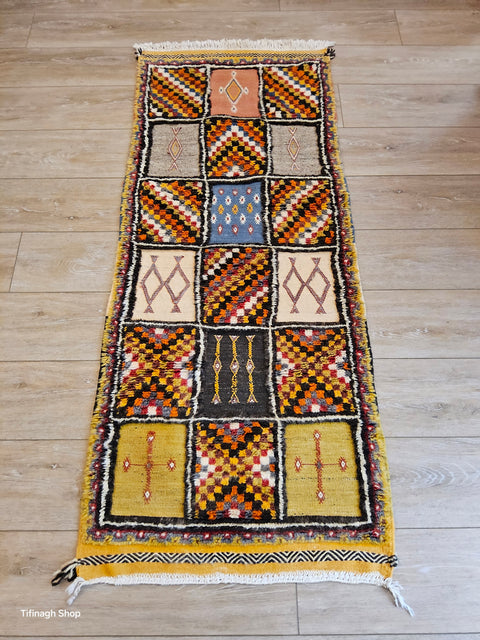Tapis berbère - Kilim de Taznakht 1.52m x 0.62m