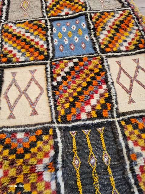 Tapis berbère - Kilim de Taznakht 1.52m x 0.62m