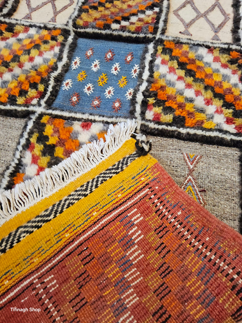 Tapis berbère - Kilim de Taznakht 1.52m x 0.62m