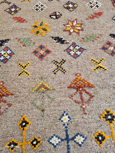 Tapis berbère - Kilim de Taznakht 1.52m x 0.65m