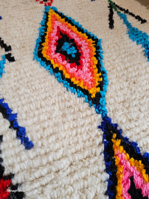 Tapis berbère - Azilal 2.20m x 0.62m