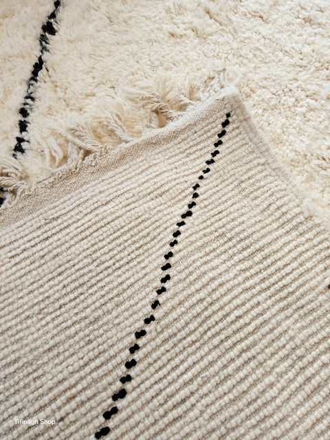 Tapis berbère - Beni Ouarain 2.96m x 2.05m VENDU-Disponible sur commande-