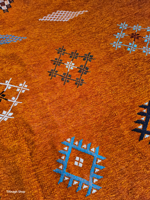 Tapis berbère - Kilim de Taznakht velours 2.40m x1.50m