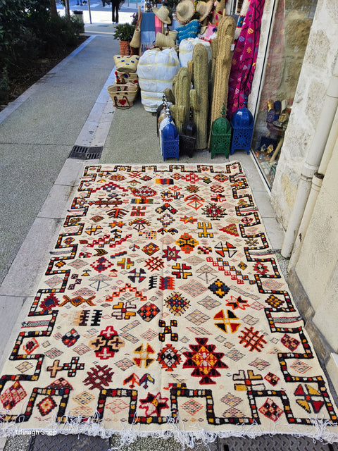 Tapis berbère - Kilim de Taznakht 3.12m x 1.97m