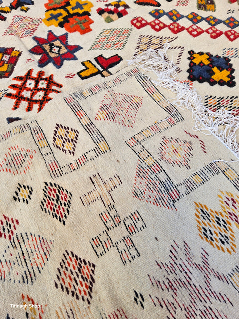 Tapis berbère - Kilim de Taznakht 3.12m x 1.97m