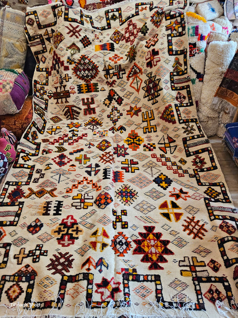 Tapis berbère - Kilim de Taznakht 3.12m x 1.97m