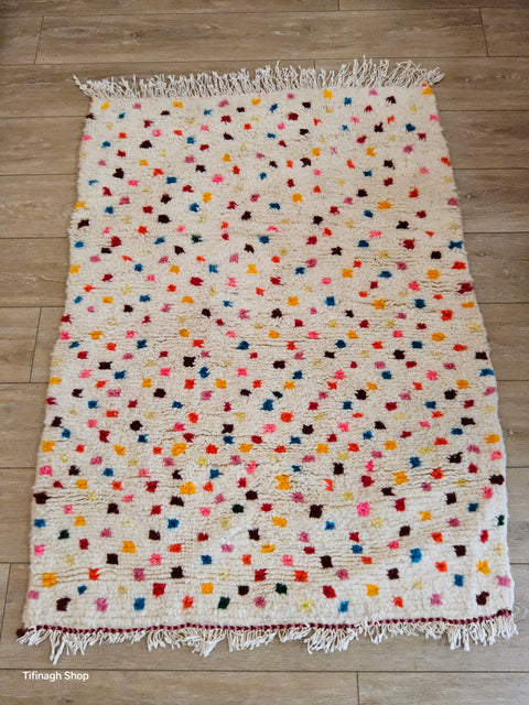 Tapis berbère coloré Azilal 1.26m x 0.93m