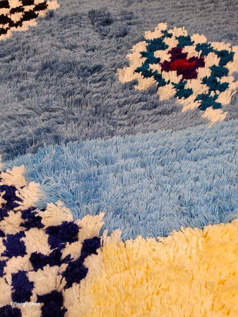Berber Azilal Teppich 2,60m x 2,45m – Tifinagh Shop France