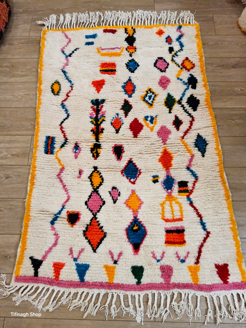 Tapis berbère coloré - Azilal 1.57m x 1.05m