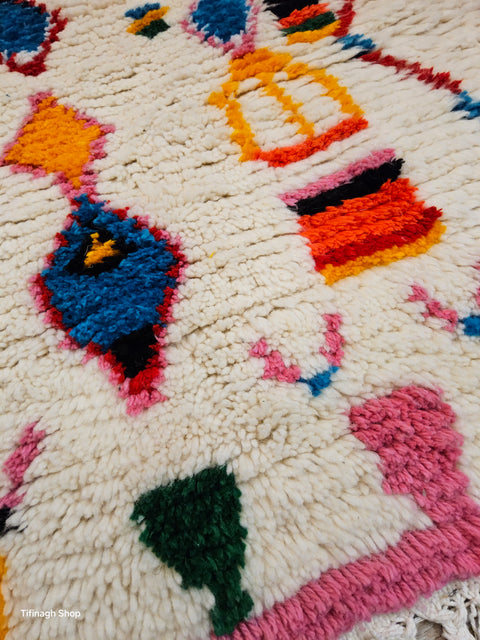 Tapis berbère coloré - Azilal 1.57m x 1.05m