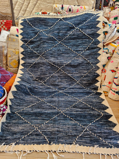 Tapis berbère - Kilim Zanafi 3.12m x 1.95m