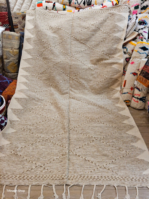 Tapis berbère - Kilim Zanafi 3.10 m x 1.93 m