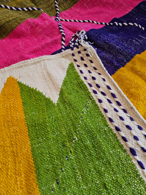 Tapis berbère - Kilim Zanafi 2.93 m x 1.85 m