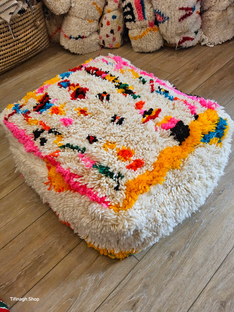 Pouf coloré Azilal