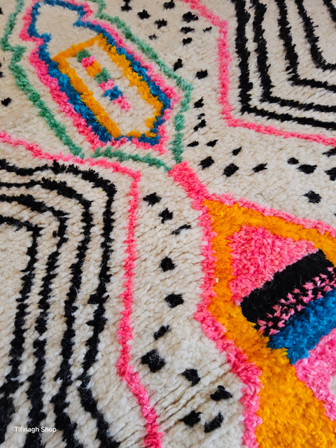 Tapis berbère coloré Azilal 1.61m x 0.97m