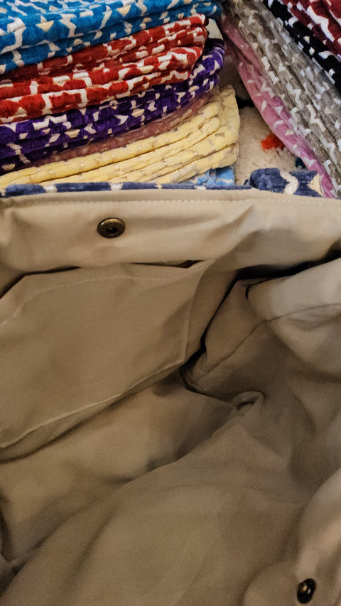 Sacs Zellije Velours Colorés ou Cabas Marrakech