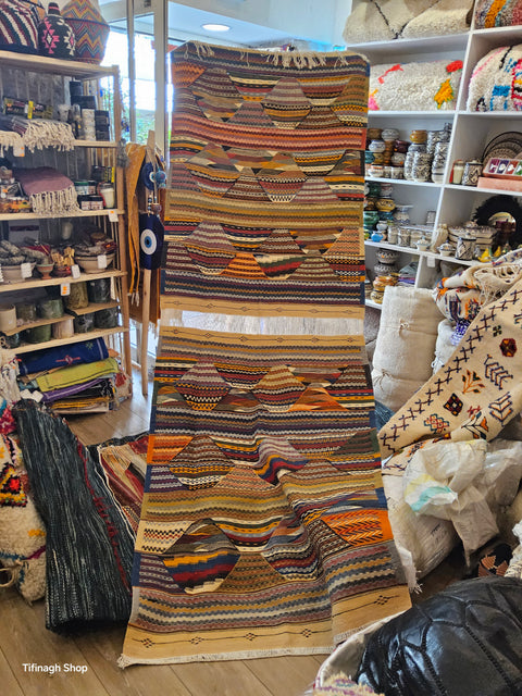 Tapis berbère - Kilim de Taznakht 1.51m x 1.08m