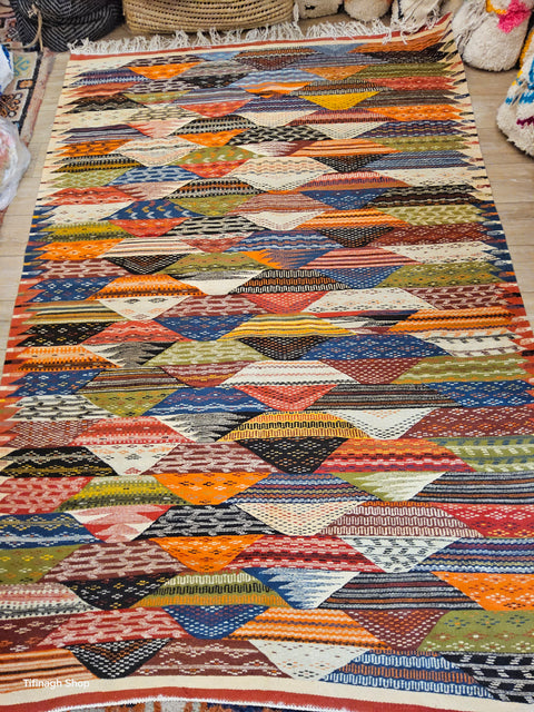 Tapis berbère - Kilim de Taznakht 2.40m x 1.60m