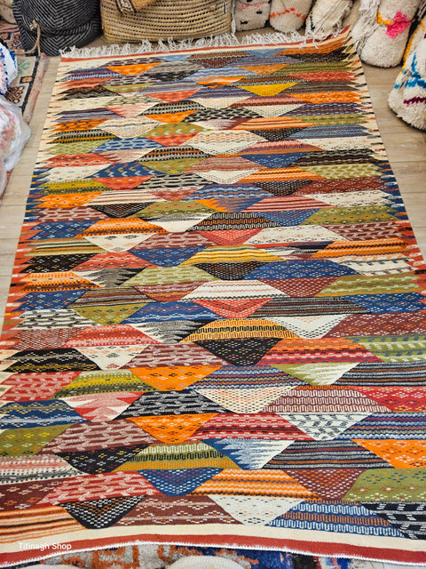 Tapis berbère - Kilim de Taznakht 2.40m x 1.60m